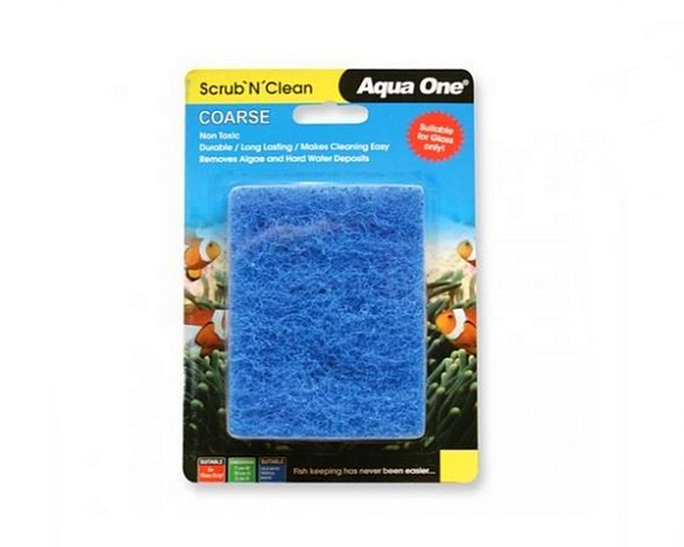 Aqua One Scrub N Clean - Coarse Small